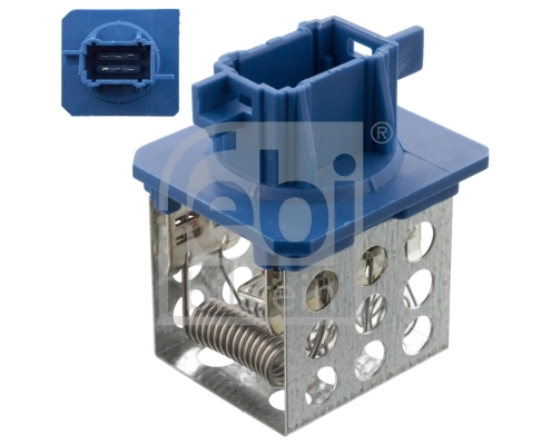 Resistor, interior blower